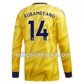 Fotbalové dres Arsenal Pierre-Emerick Aubameyang 14 Venkovní 2019/20 Dlouhý Rukáv